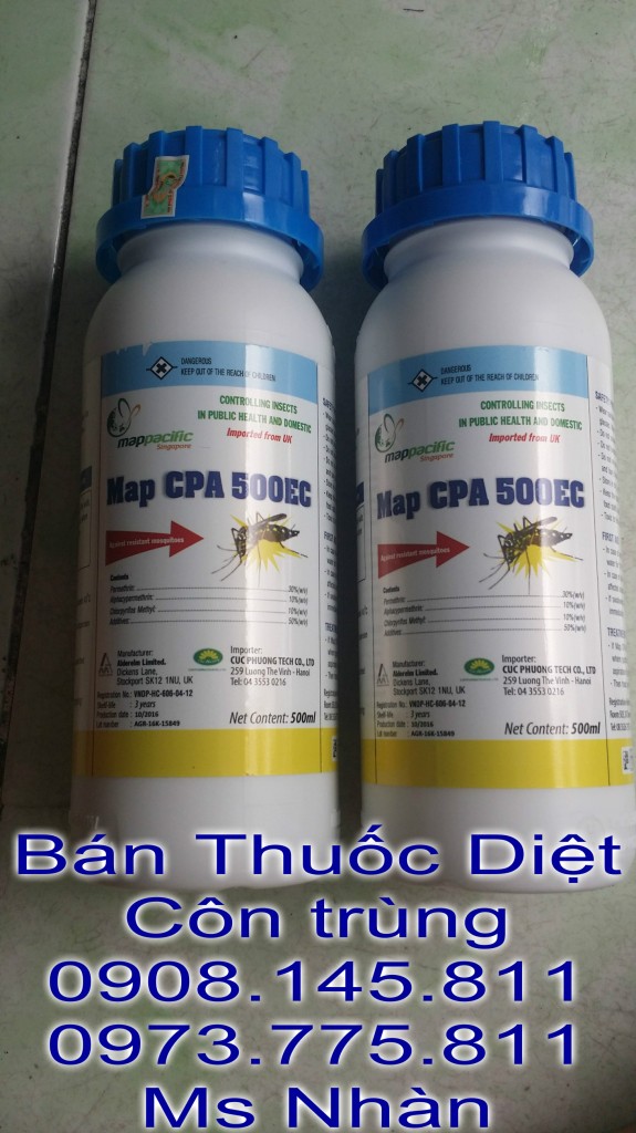 Ban Thuoc Diet Con Trung Map CPA 500 Ec 